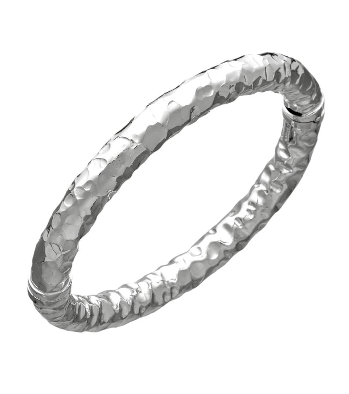 Bracciale Donna Giovanni Raspini Argento 925 Rigido Bangle Rock Grande 11673