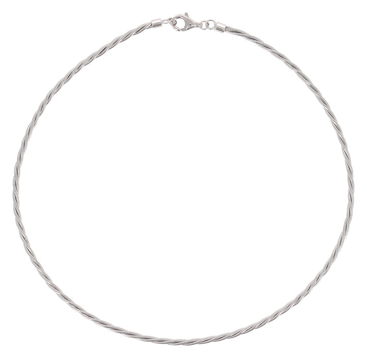 Collana Donna Pesavento Argento 925 Intrecciata Torchon WDNAG750