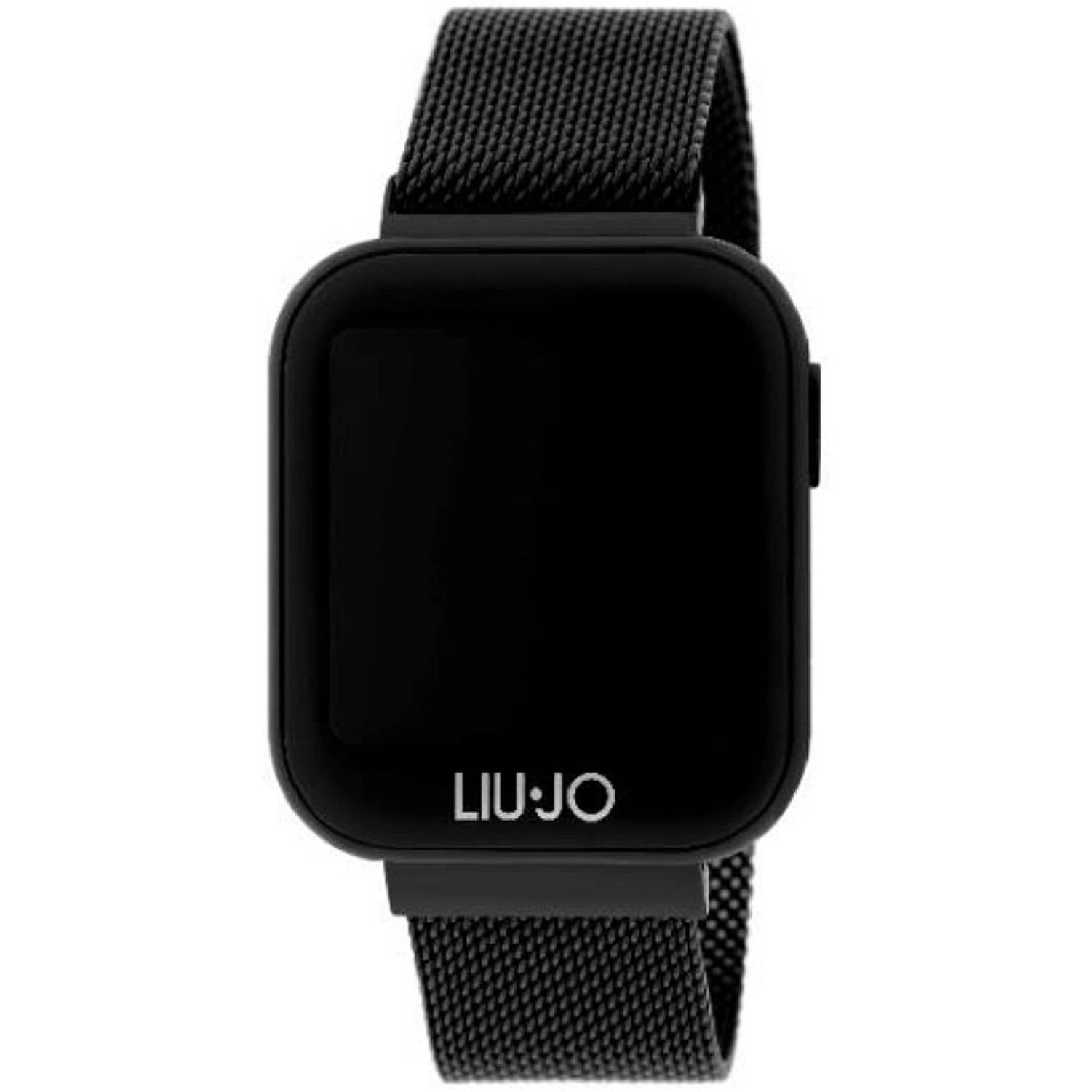 Orologio Donna Acciaio Liu Jo Smartwatch Touch Nero PVD Quarzo SWLJ003