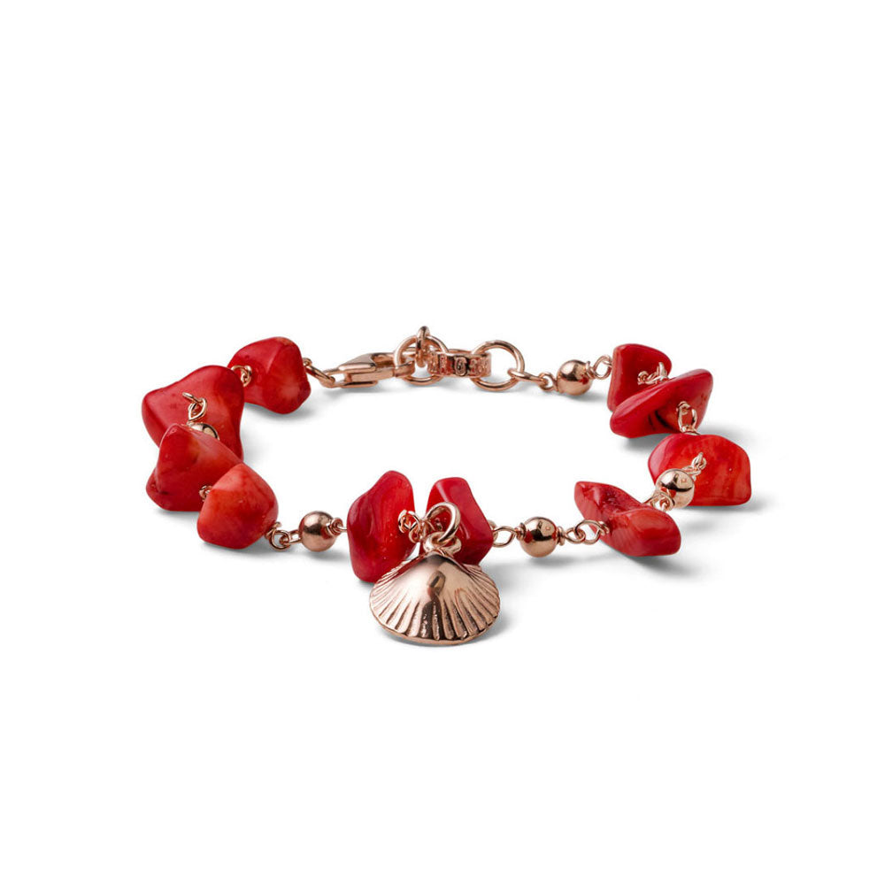 Bracciale Donna Maria Cristina Sterling Argento 925 Calcite Rossa G4253CR