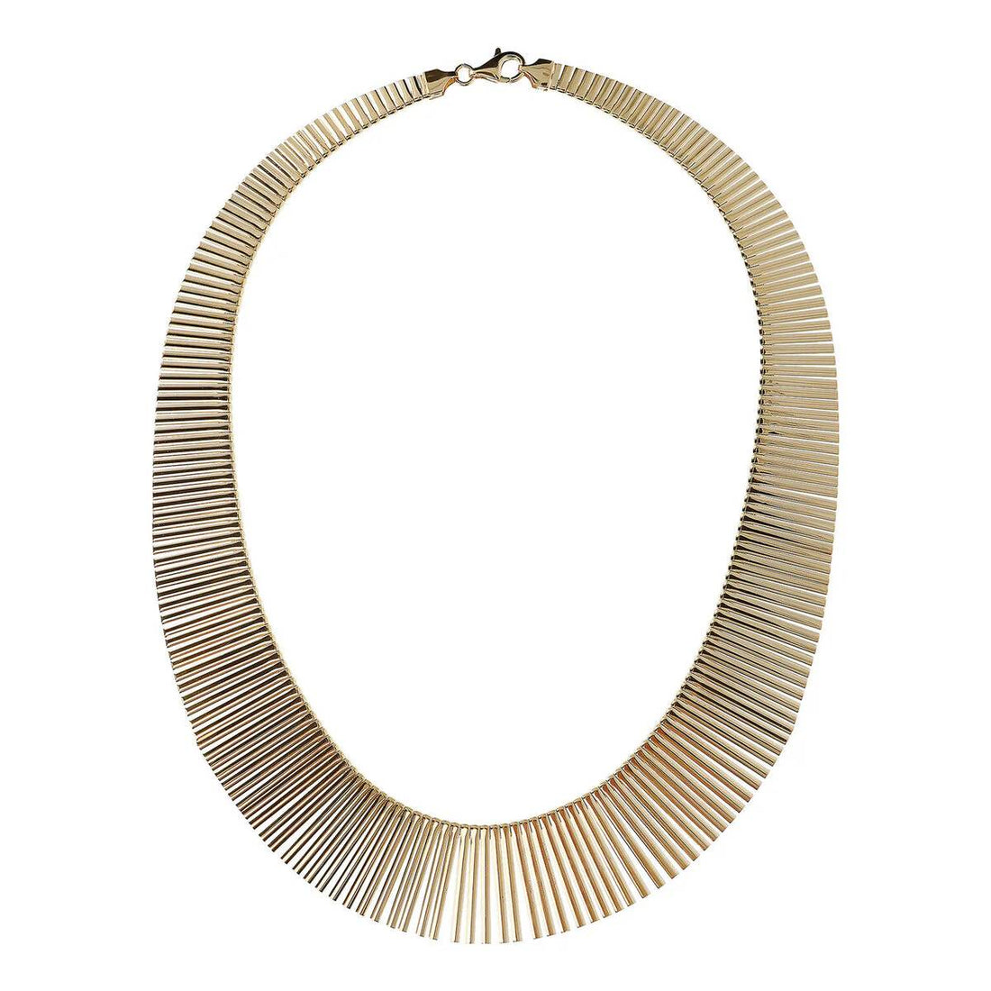 Collana Donna Etrusca Cleopatra Graduata Bronzo Dorato WSET00327.YG