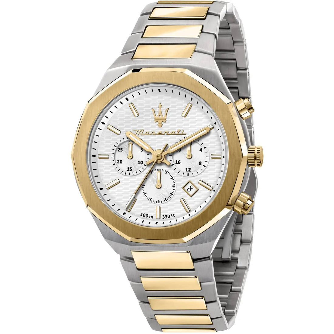 Orologio Uomo Maserati Quarzo Cronografo Acciaio Bicolore R8873642009