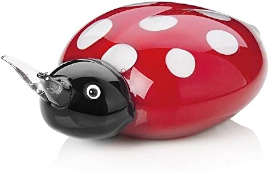 Scultura Ottaviani Cristallo Coccinella 800022