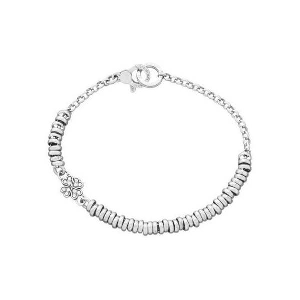 Bracciale Donna Giovanni Raspini Argento 925 Base Quadrifoglio Zirconi 12205