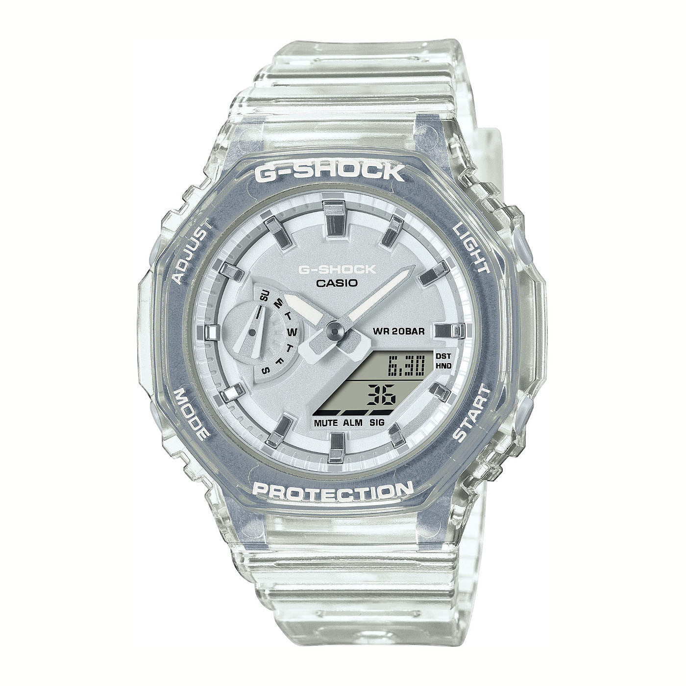 Orologio Donna Casio G-Shock Analogico Digitale Gomma GMA-S2100SK-7AER
