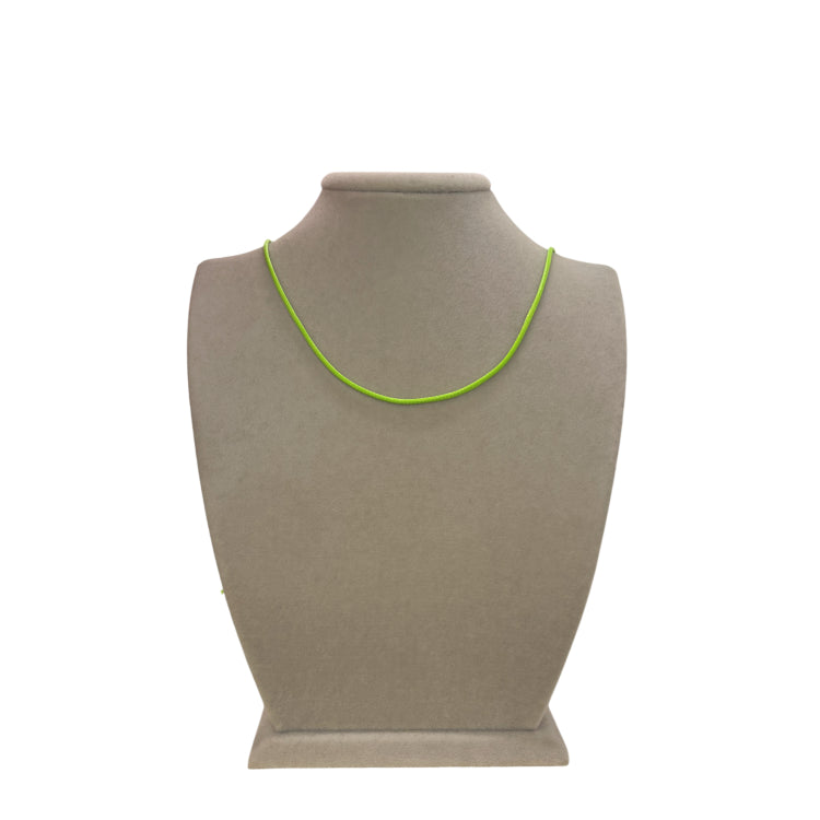 Collana Fruit Donna Re Mida Cotone Charm Acciaio Componibile