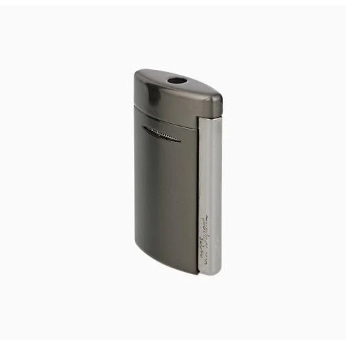 Accendino Uomo Dupont MiniJet Acciaio Scuro Satinato 010888