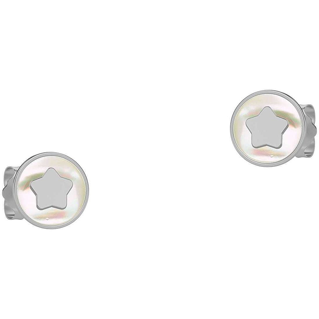 Orecchini Bambina Nanan Argento 925 Madreperla Stella NAN0411