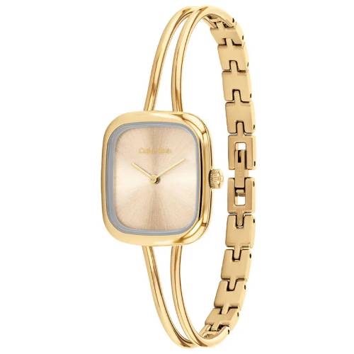 Orologio Donna Acciaio dorato Calvin Klein Lucido 25100122