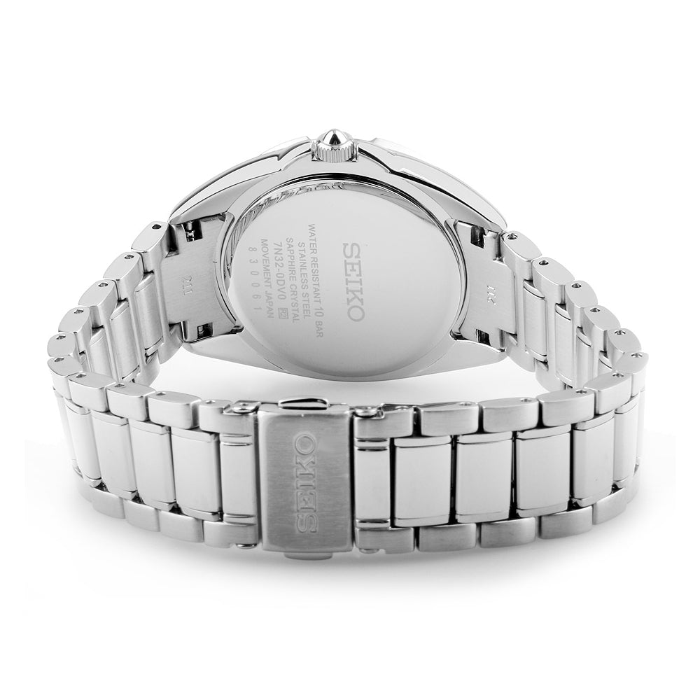 Orologio Donna Seiko Ladies Acciaio Solo Tempo Madre Perla Diamanti SKK885P1