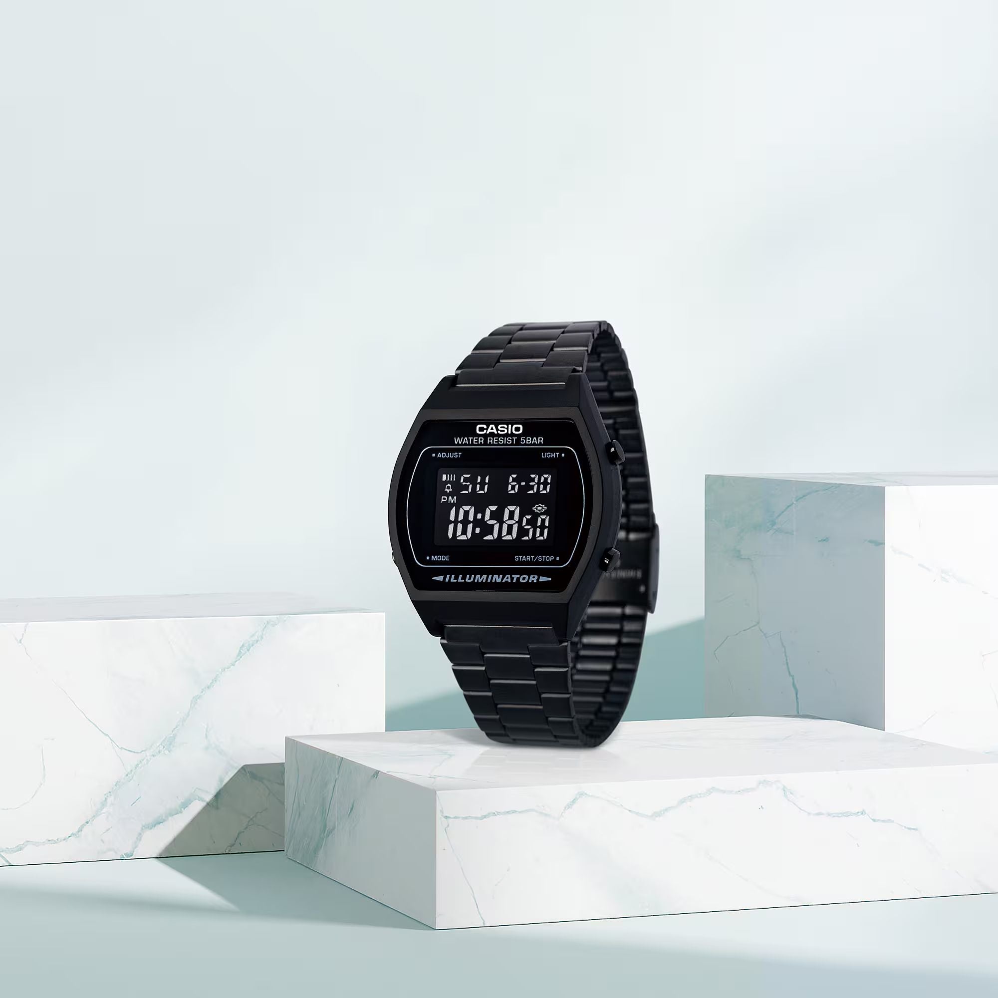 Orologio Uomo Acciaio Casio Digitale Nero B640WB-1BEF