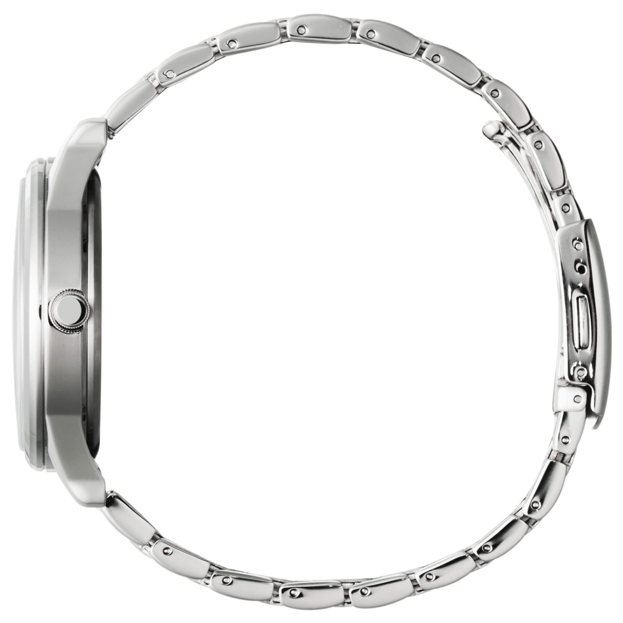 Orologio Uomo Citizen Eco Drive Quarzo Solo Tempo Nero Acciaio BV1111-75E