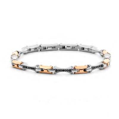 Bracciale Uomo 4US Cesare Paciotti Acciaio Oro Pvd 4UBR8006