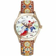 Orologio Donna Mizzica La Taranta Quarzo Solo Tempo Cinturino Pelle