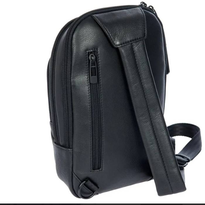 Zaino Uomo Porsche Design Tracolla Roadster Evo Pelle Nera OLH01539