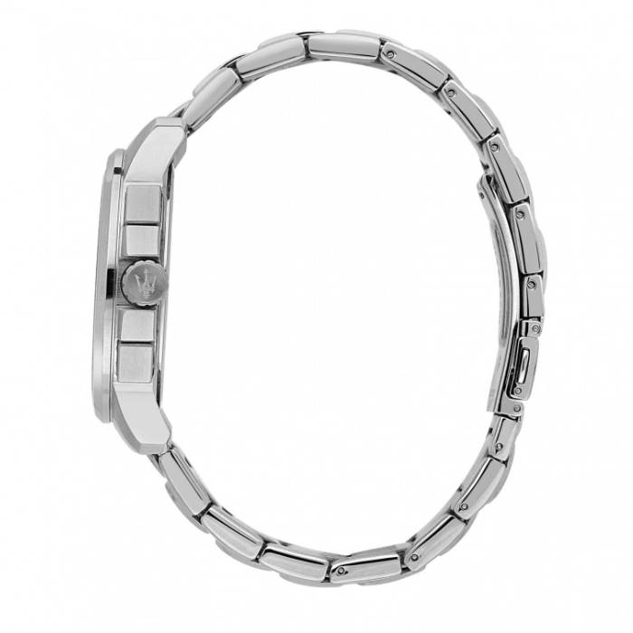 Orologio Uomo Maserati Successo Acciaio Quarzo Blu Crono Data R8873621047