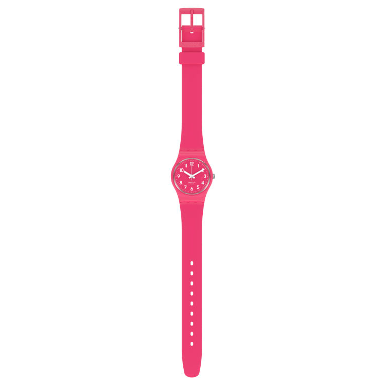 Orologio Bambina Swatch Quarzo Solo Tempo Rosa LR123C