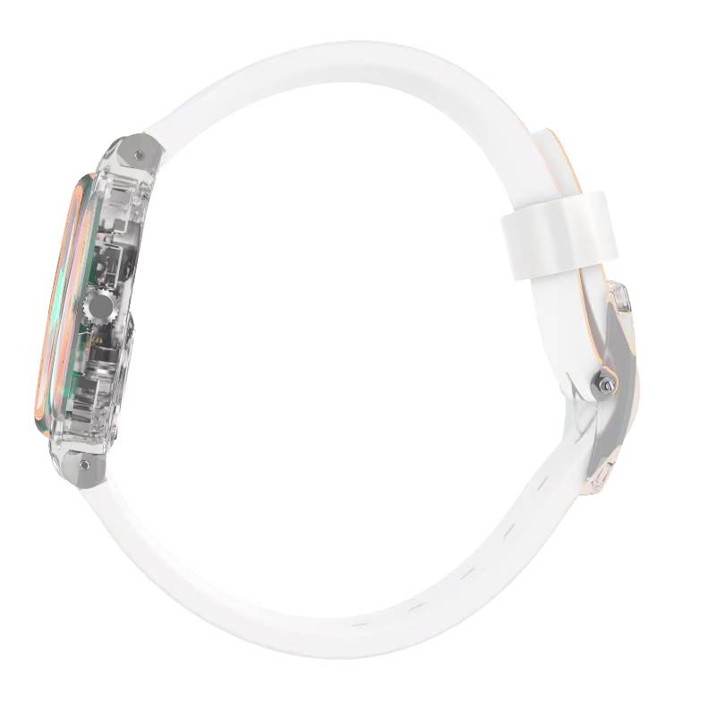 Orologio Donna Bambina Swatch Ultrasoleil Quarzo Doppia Data Rosa GE720