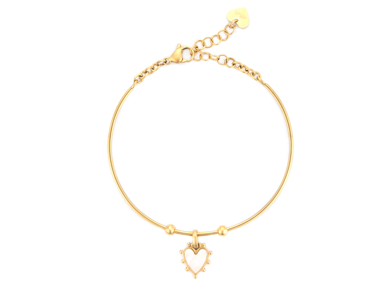 Bracciale Donna Acciaio Dorato 4US Cesare Paciotti Semirigido 4UBR7733W