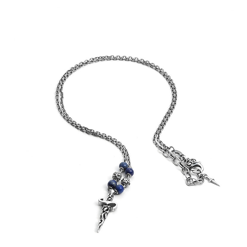 Collana Uomo Cesare Paciotti Argento e lapis JPCL1620V
