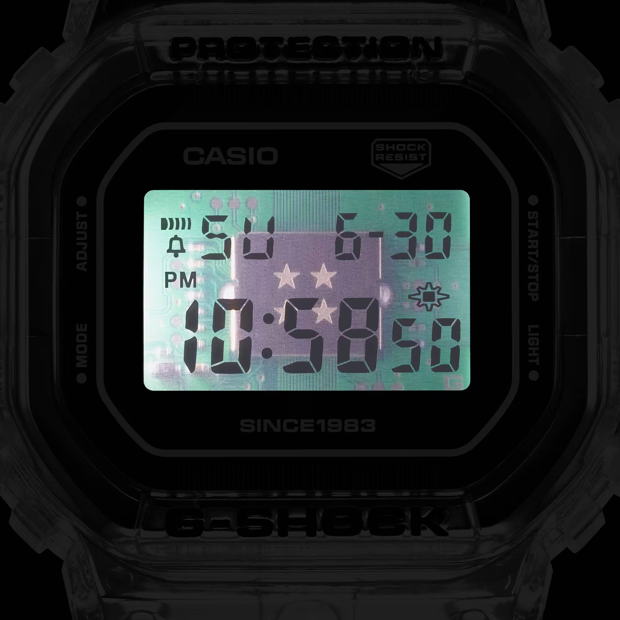 Orologio Uomo Casio G-Shock Digitale Special Edition Clear Remix DW-5040RX-7ER