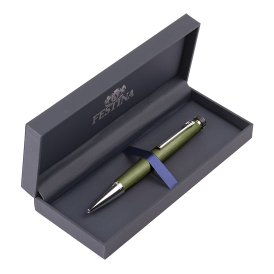 Penna Uomo Festina Acciaio Verde Biro FWS4104/T