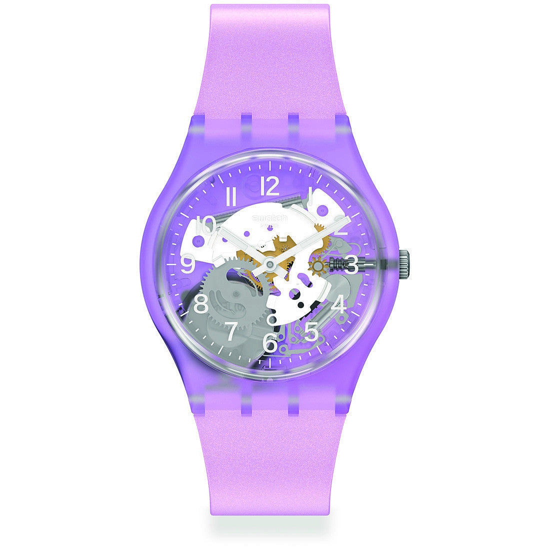 Orologio uomo Swatch Quarzo TMonthly Drops Cinturino in Silicone GV136