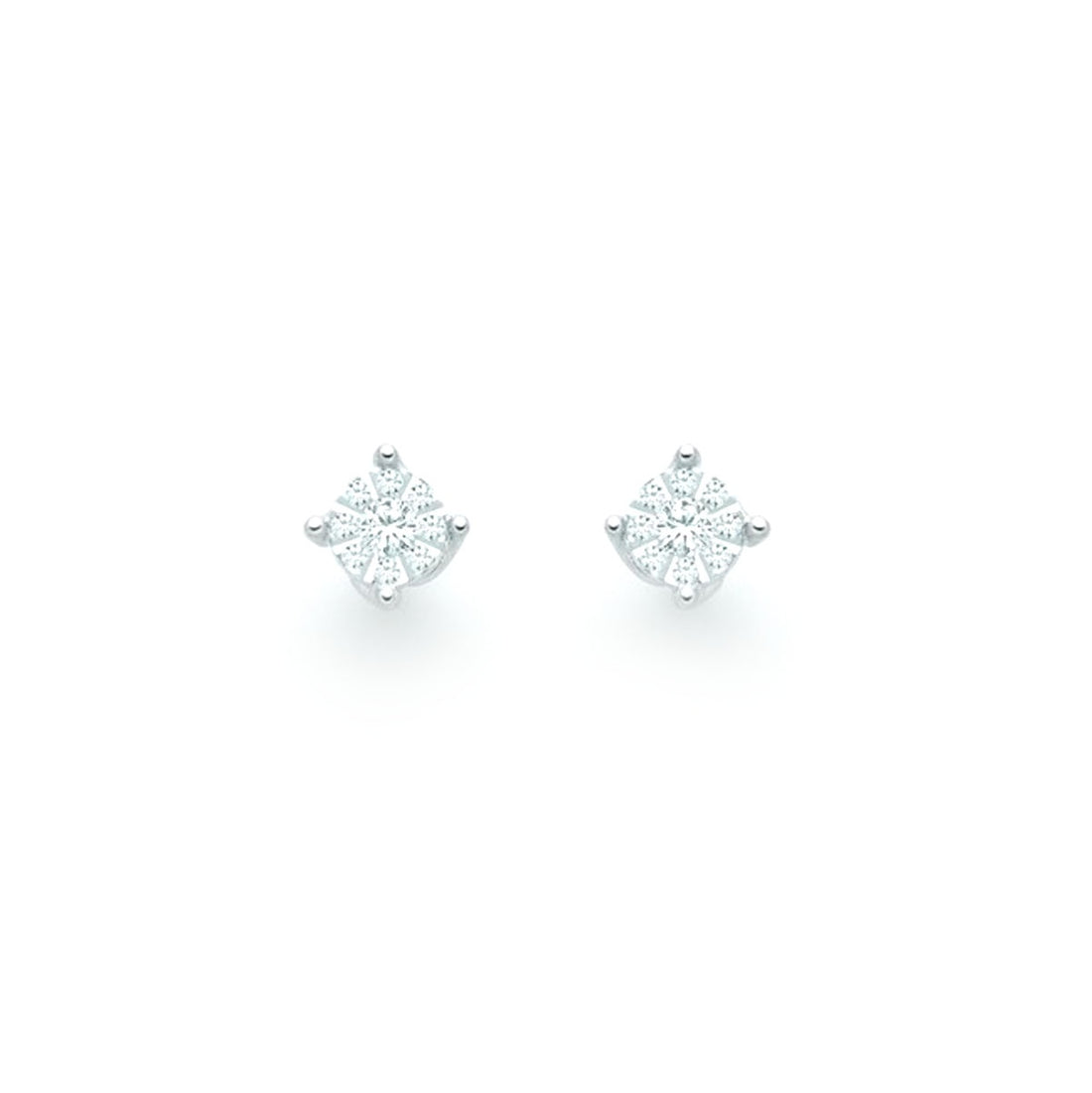 Orecchini Donna  Miluna oro 750 diamanti ERD2404