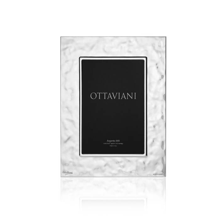 Cornice Ottaviani  Argento Materica 13x18 2003A