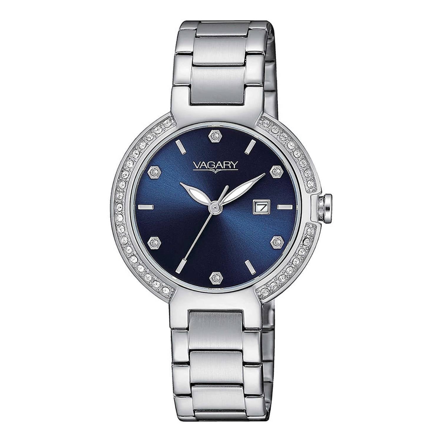 Orologio Donna Acciaio Vagary Quarzo Solo Tempo Zirconi Flair Lady IU2-511-71