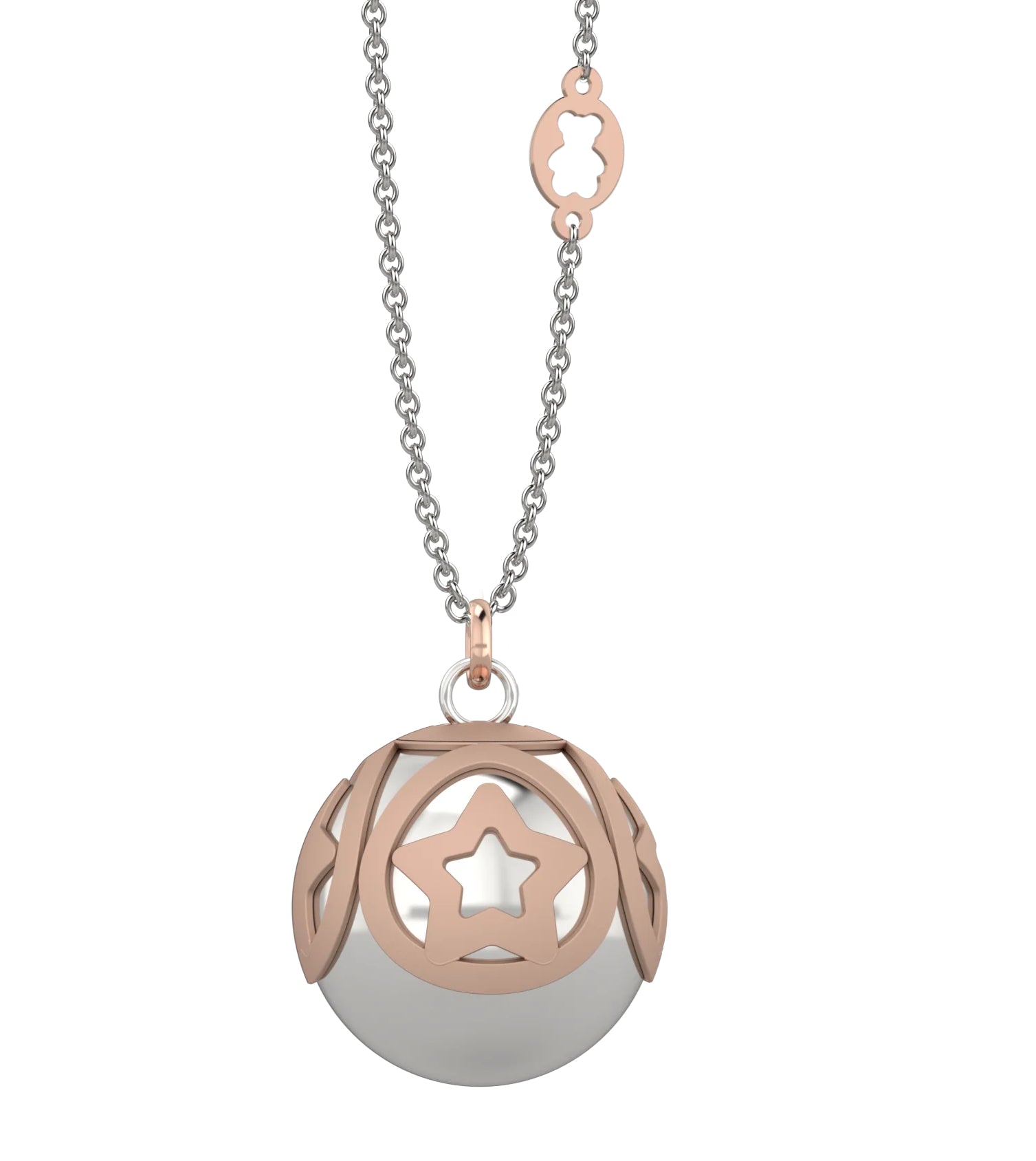 Collana Donna Nanàn  Argento 925 Bianco Stelle Rosè Chiama Angeli NAN0253