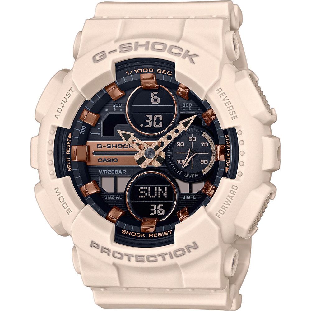 Orologio Donna Casio G-Shock Analogico Digitale Gomma GMA-S140M-4AER