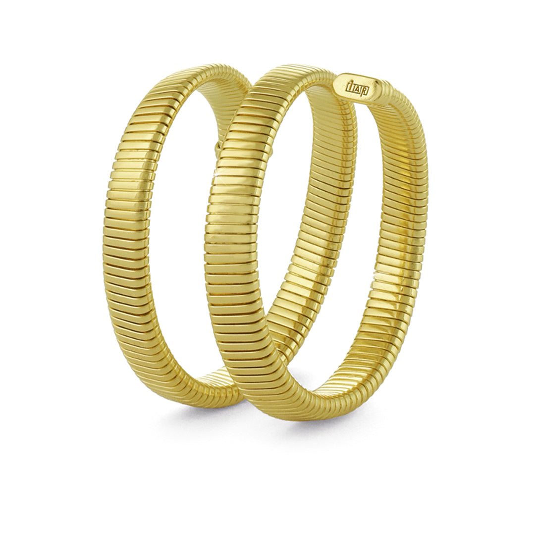 Bracciale Donna Unoaerre Bronzo Dorato Rigido Tubogas 491882