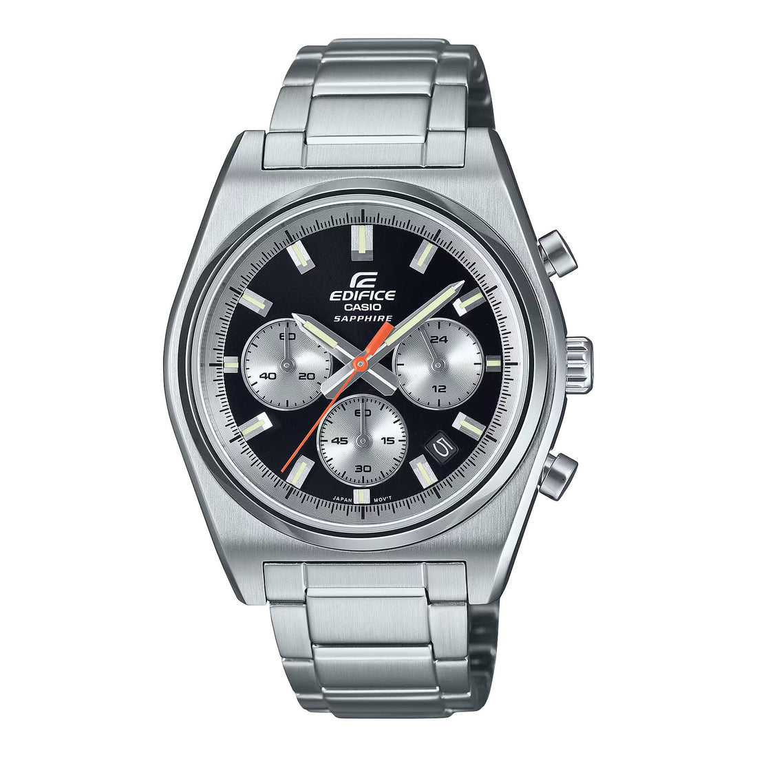 Orologio Uomo Casio Edifice Acciaio Cronografo Nero EFB-730D-1AVUEF