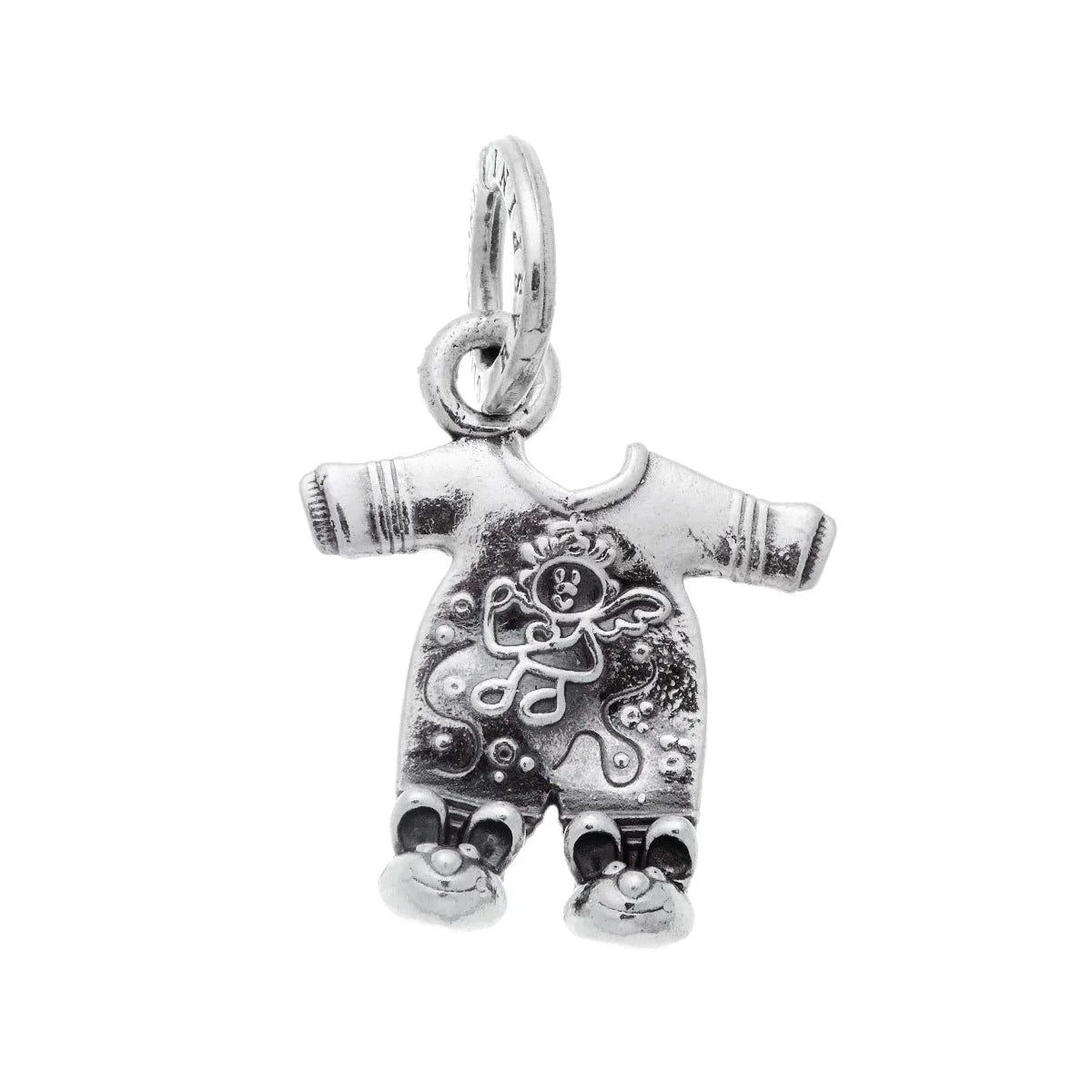 Charm Unisex Giovanni Raspini Argento 925 Tuta Bambino Angelo 09993
