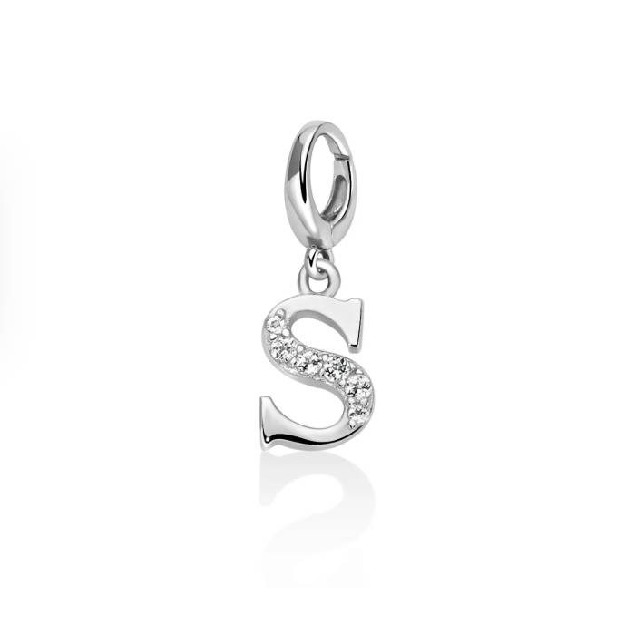 Charm Donna Miluna Pendente Argento Topazio PFD888-S