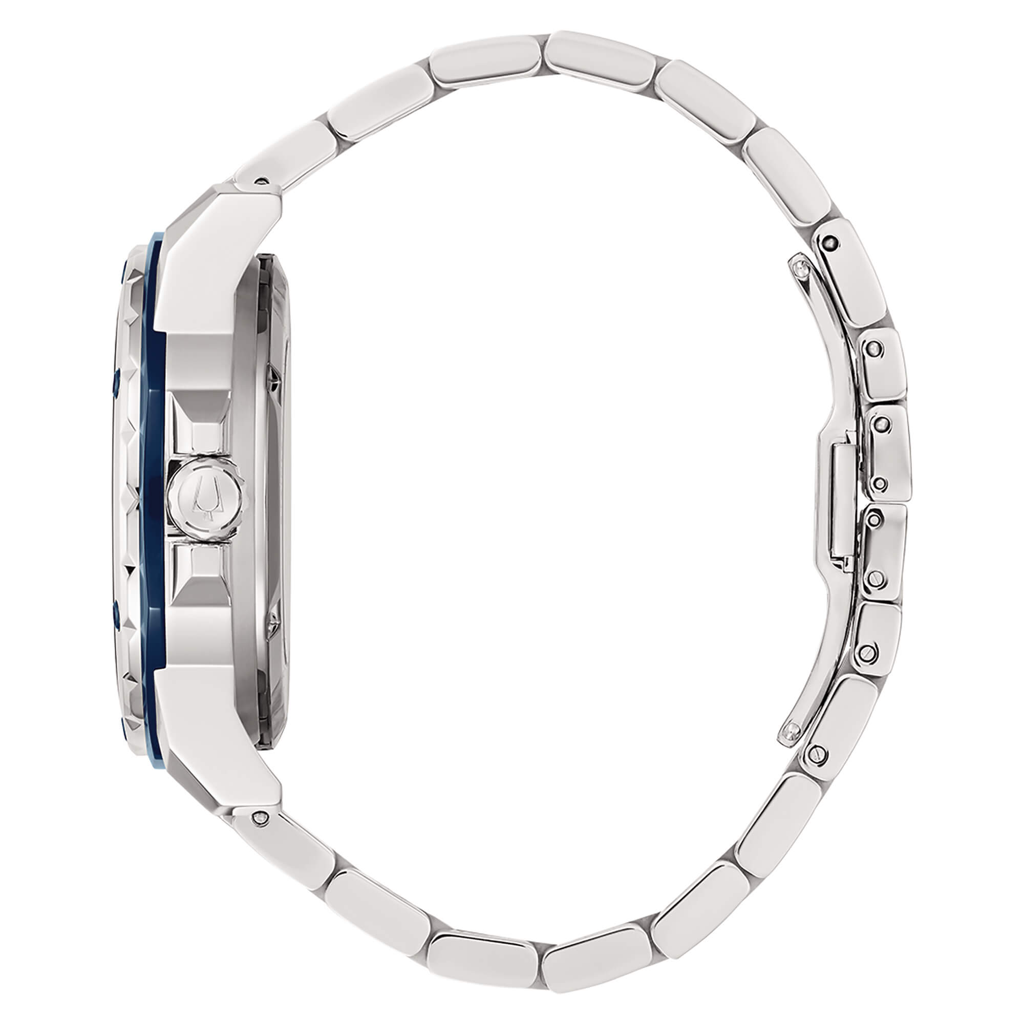 Orologio Uomo Bulova Automatico Solo Tempo Marine Star Acciaio Satinato Lucido 98A306
