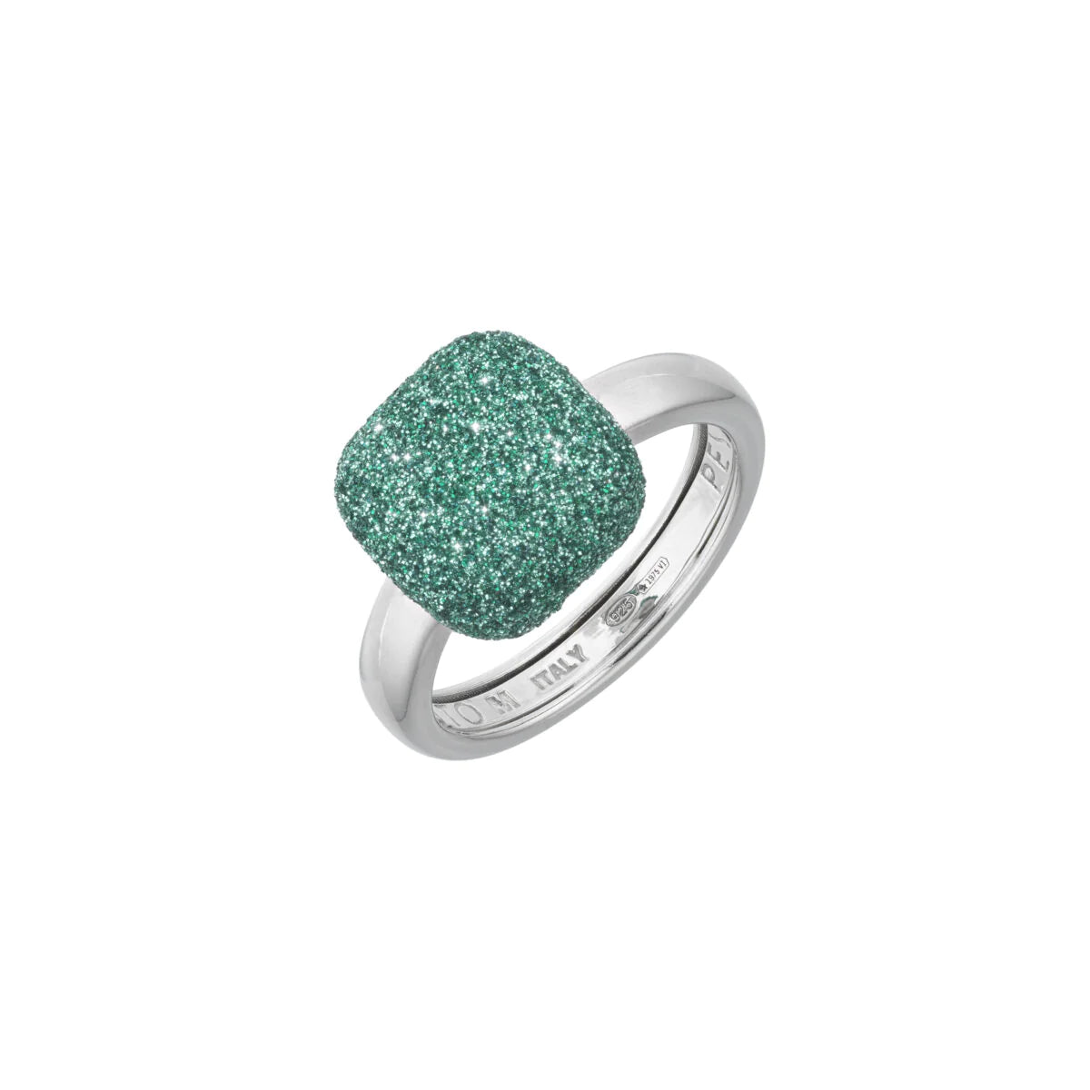 Anello Donna Pesavento Argento 925 Polvere Di Sogni Verde Amazzonia WPSCA051/M