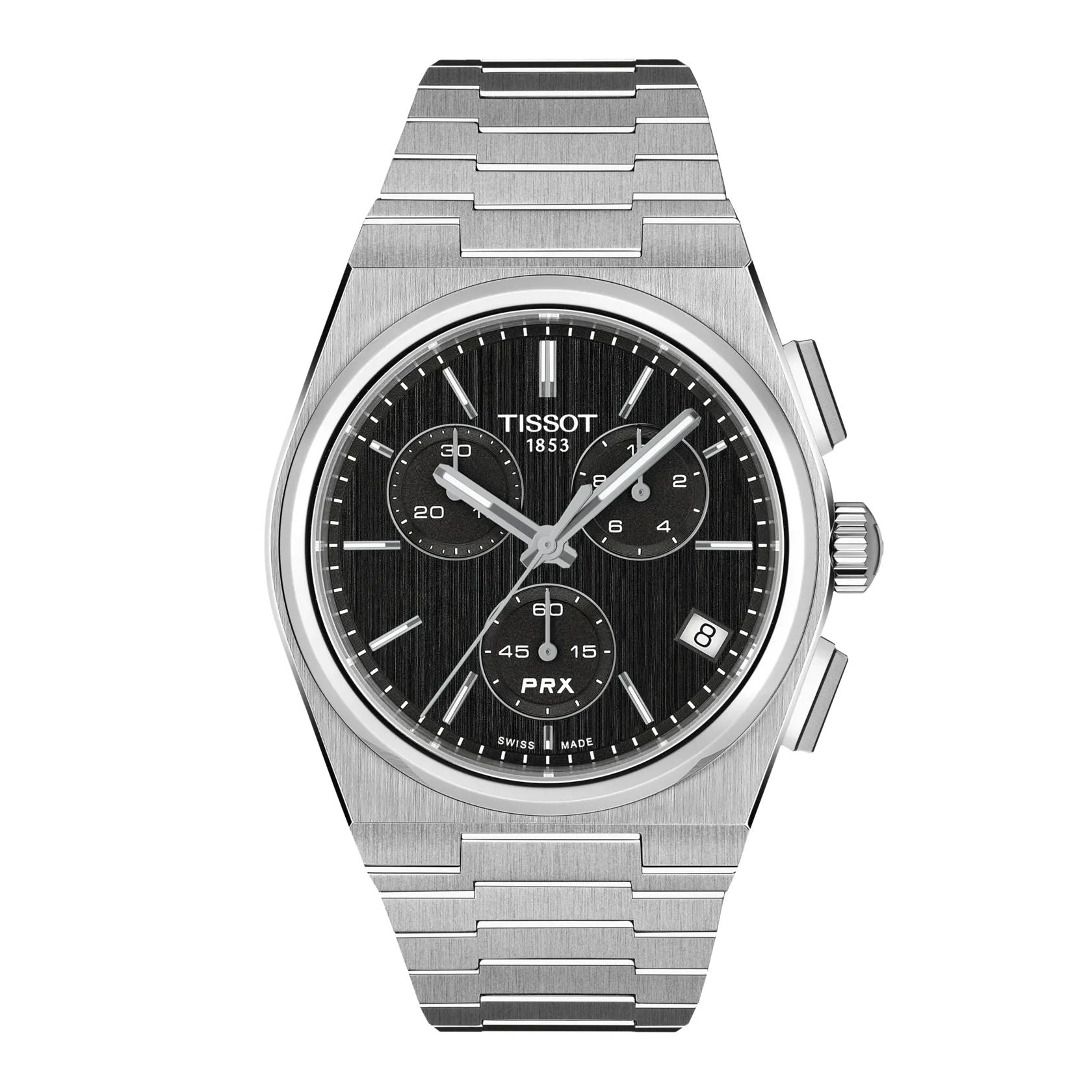 Orologio Uomo Tissot PRX 41 mm Nero Cronografo Quarzo T1374171105100