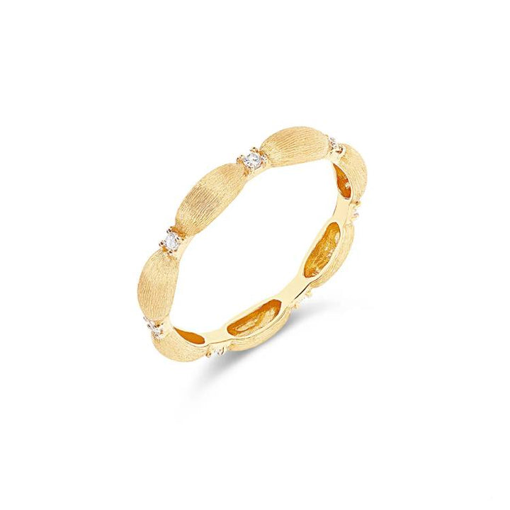 Anello Donna Nanis Oro Giallo 18 KT Aria Fascia Singola AS17-583-GG-IN