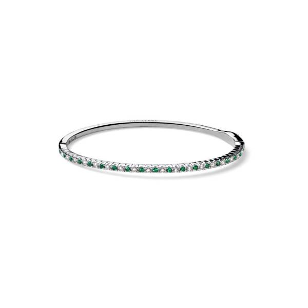 Bracciale Donna Unoaerre Rigido Bianco Verde 587094