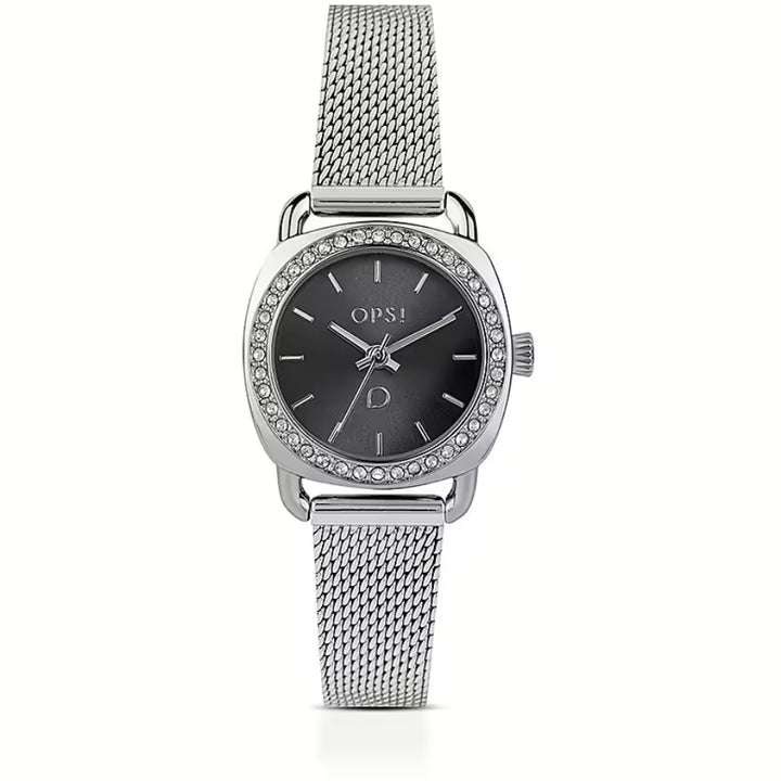 Orologio Donna Ops-Objects Acciaio Zirconi Quarzo Solo Tempo Thiny OPSPW-1005-2950