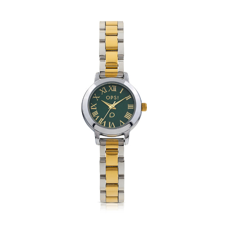 Orologio Donna Ops Numeri CLASSIC ROMAN Bicolore OPSPW-1210-3450