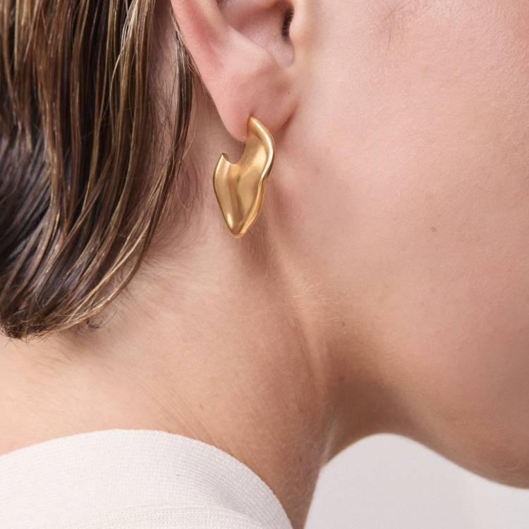 Orecchini Donna Joidart Cala Ottone Oro JD-CAL-E04-BR