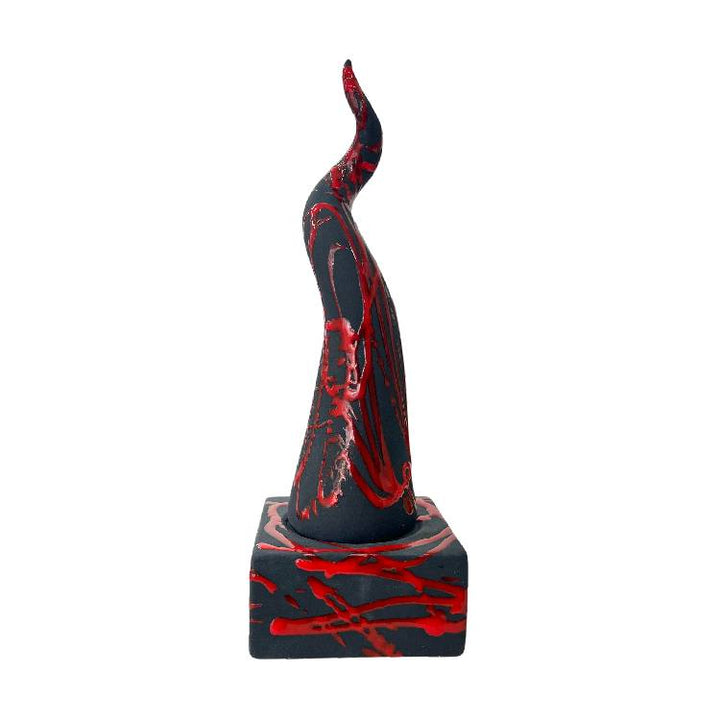Scultura Macrì Corno Base Lavico TE110L