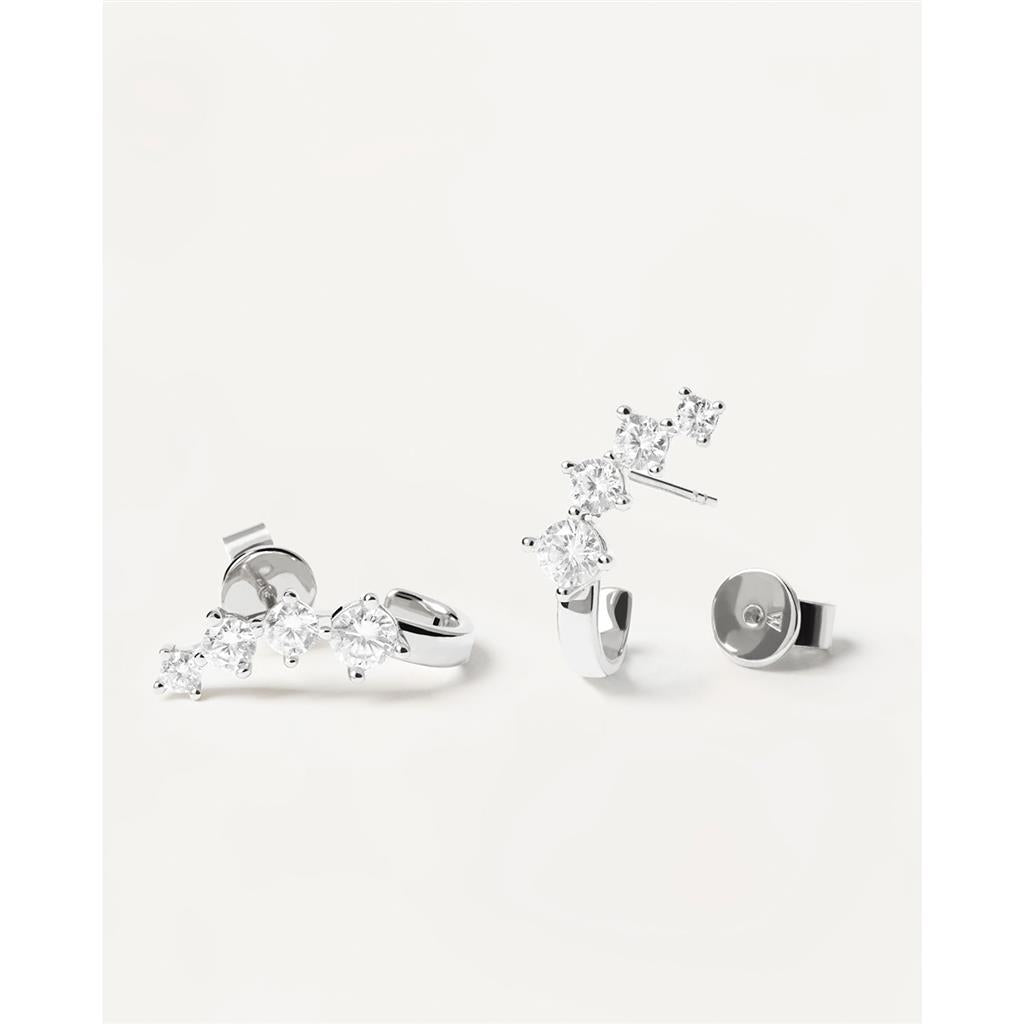 Collana più orecchini Donna P D Paola arg 925