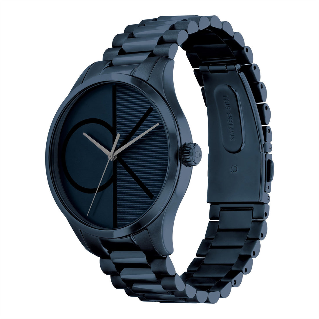 Orologio Uomo Calvin Klein Acciaio Blu Quarzo Solo Tempo Cassa 40 mm CK25200166