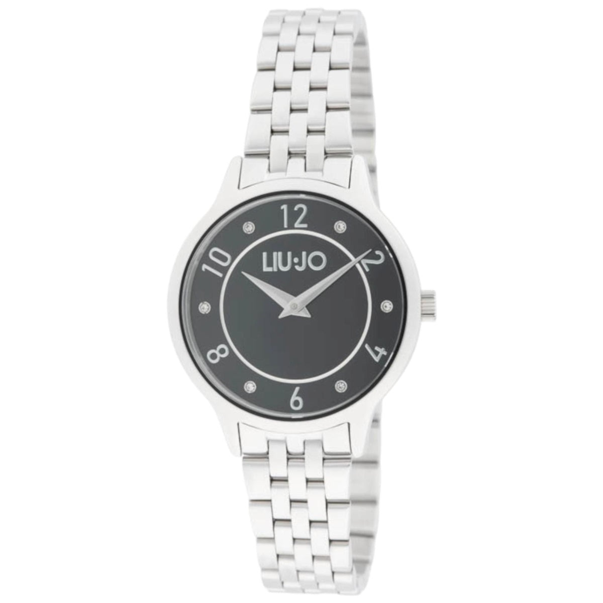 Orologio Donna Acciaio Liu Jo Nero Quarzo Numeri TLJ2674