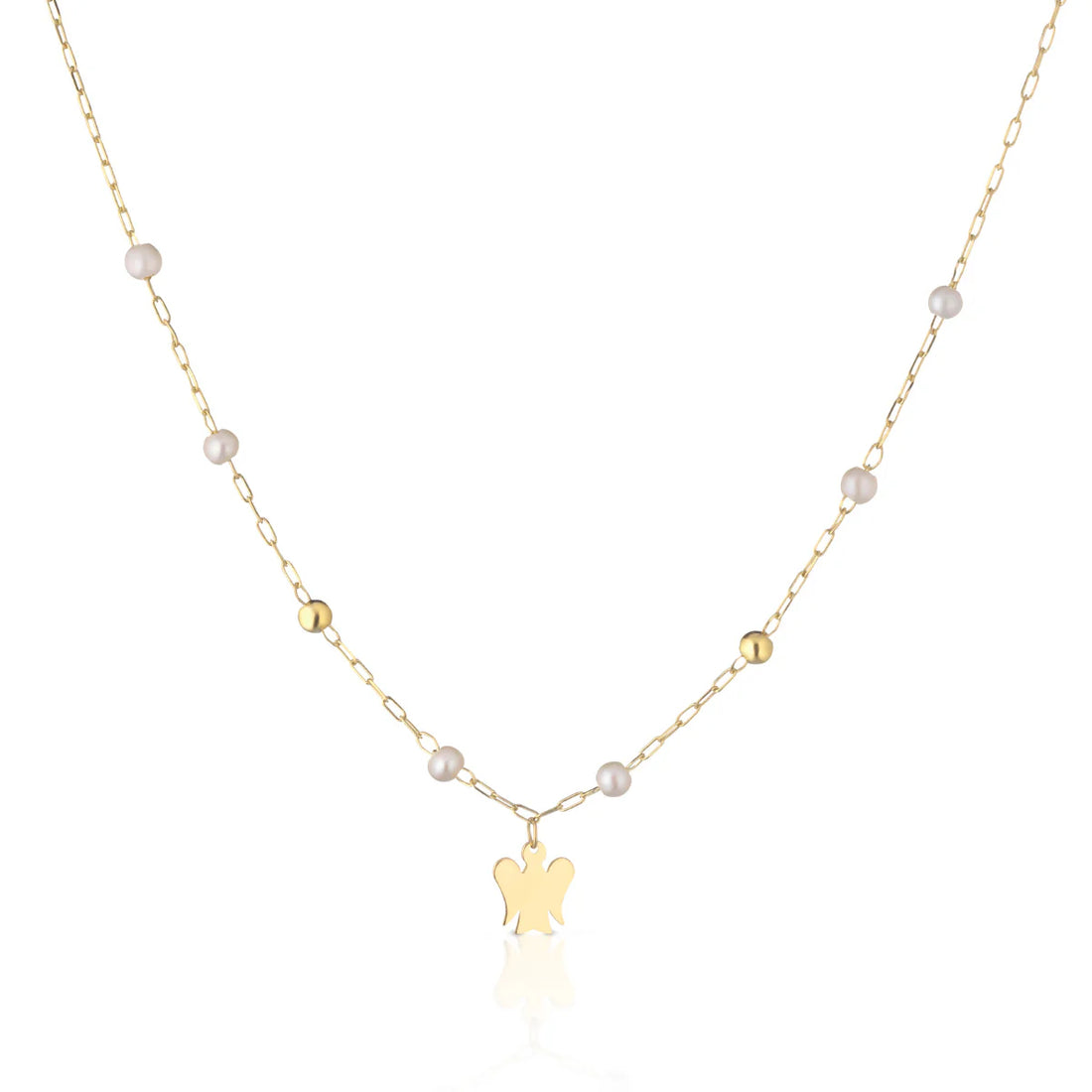 Collana Ragazza Donna Roberto Giannotti Oro 9 KT Angelo NKT405