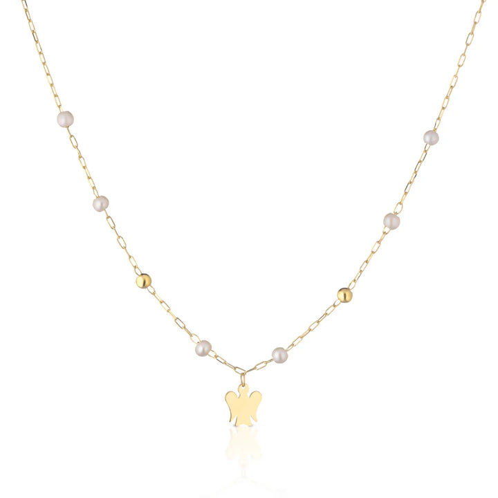 Collana Ragazza Donna Roberto Giannotti Oro 9 KT Angelo NKT405